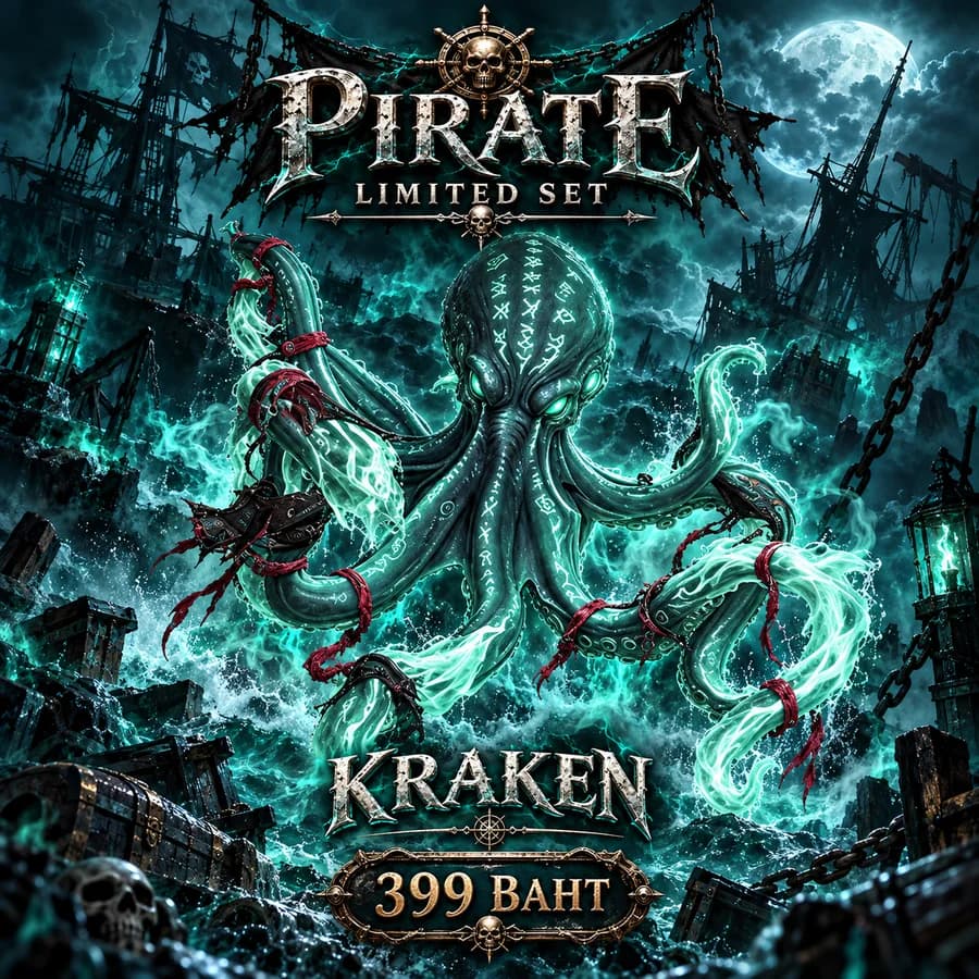 Pirate Kraken Fashion