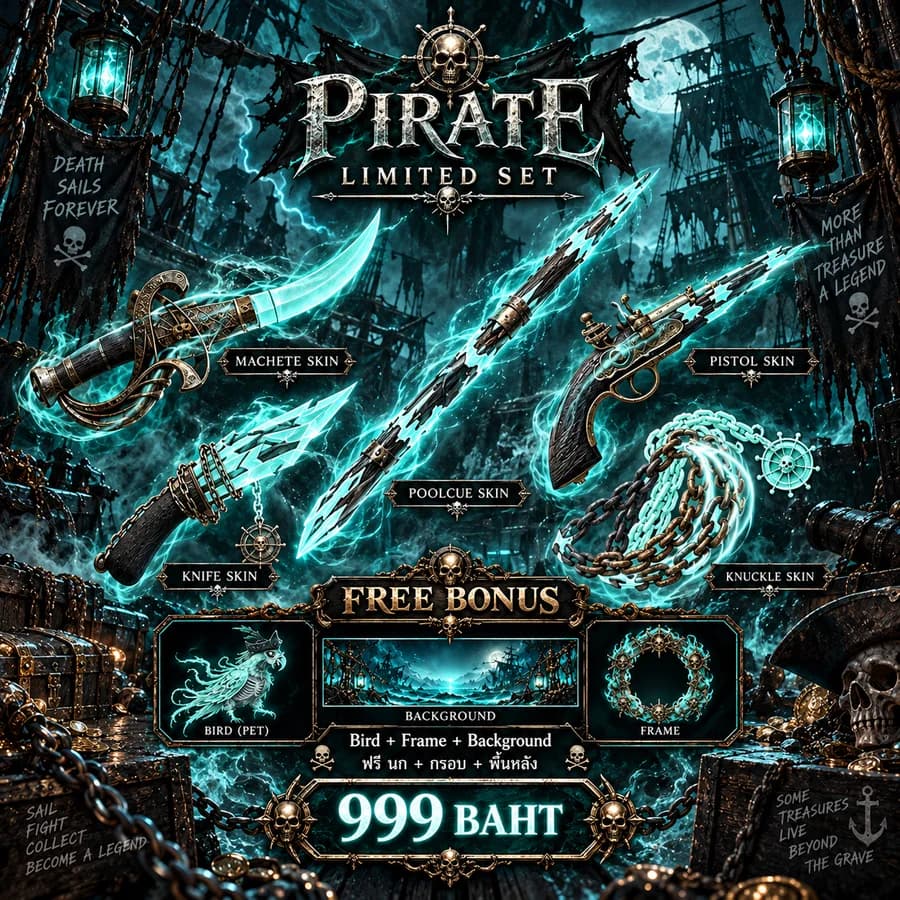 Pirate Skin SET
